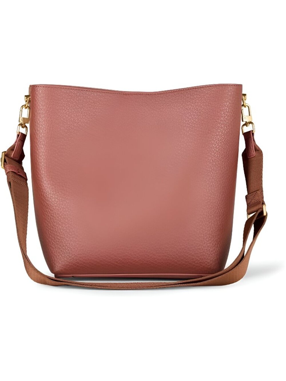 Women's Soft Bucket HandBag Tote with Minimalist Design